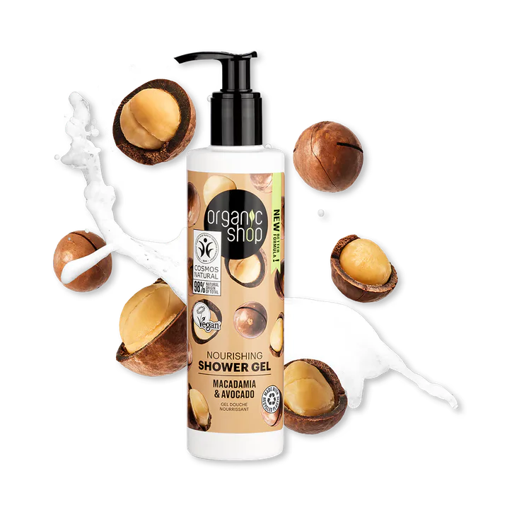Organic Shop Nourishing Shower Gel Macadamia & Avocado 280ml detail 3