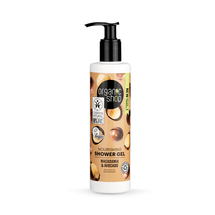 Organic Shop Nourishing Shower Gel Macadamia & Avocado 280ml