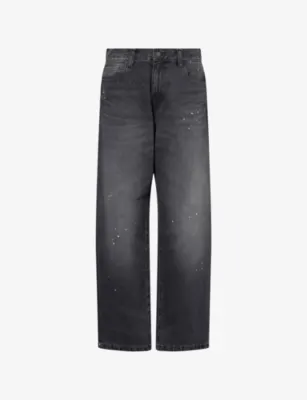 CARHARTT WIP Landon Paint-Splatter Denim Jeans