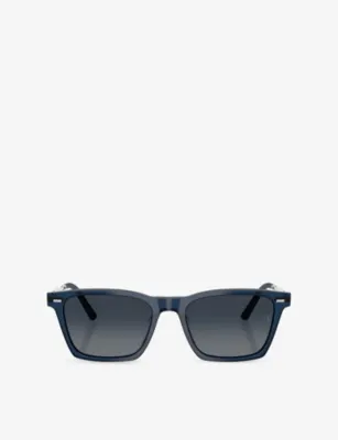 OLIVER PEOPLES OV5624SU R-19 Square-Frame Acetate Sunglasses