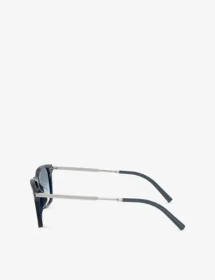 OLIVER PEOPLES OV5624SU R-19 Square-Frame Acetate Sunglasses detail 3