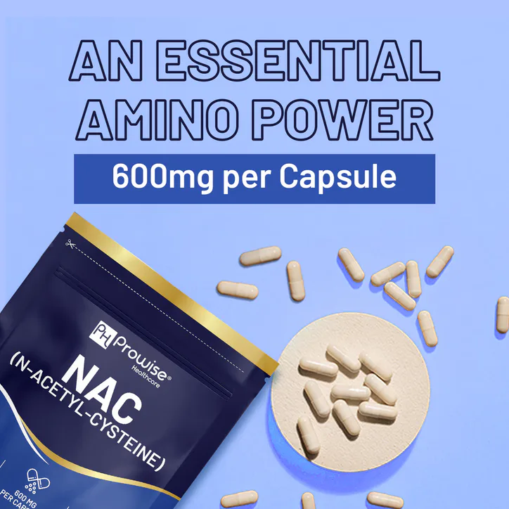 Prowise Healthcare NAC N-Acetyl-Cysteine 600mg 150 Capsules | Vegan N-Acetyl-Cysteine Nutritional Supplements 5 Month’s Supply detail 2