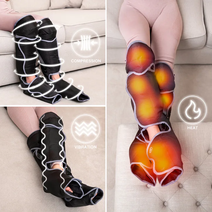 Bodi-Tek Comfort360° Air Compression Half Leg Massager Boot, additional product view 2