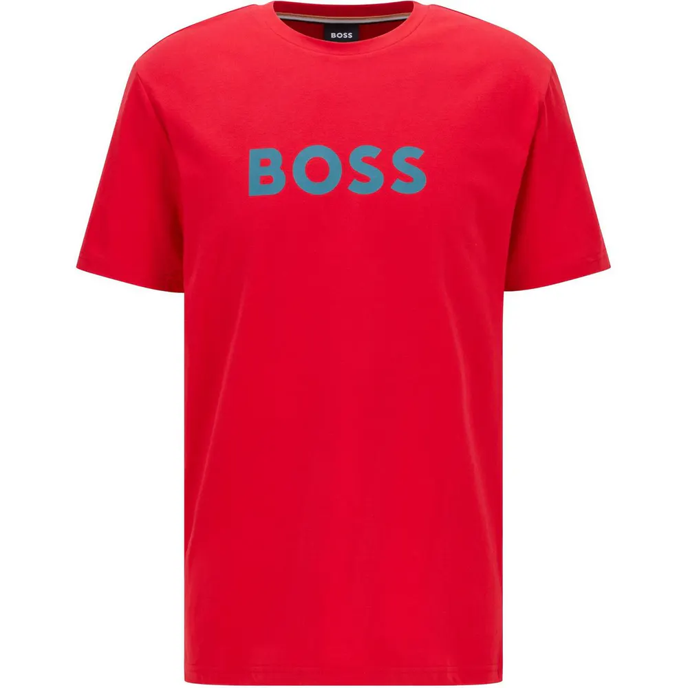 Boss Mens BOSS Bodywear Short Sleeve T-Shirt with Logo Print Detail