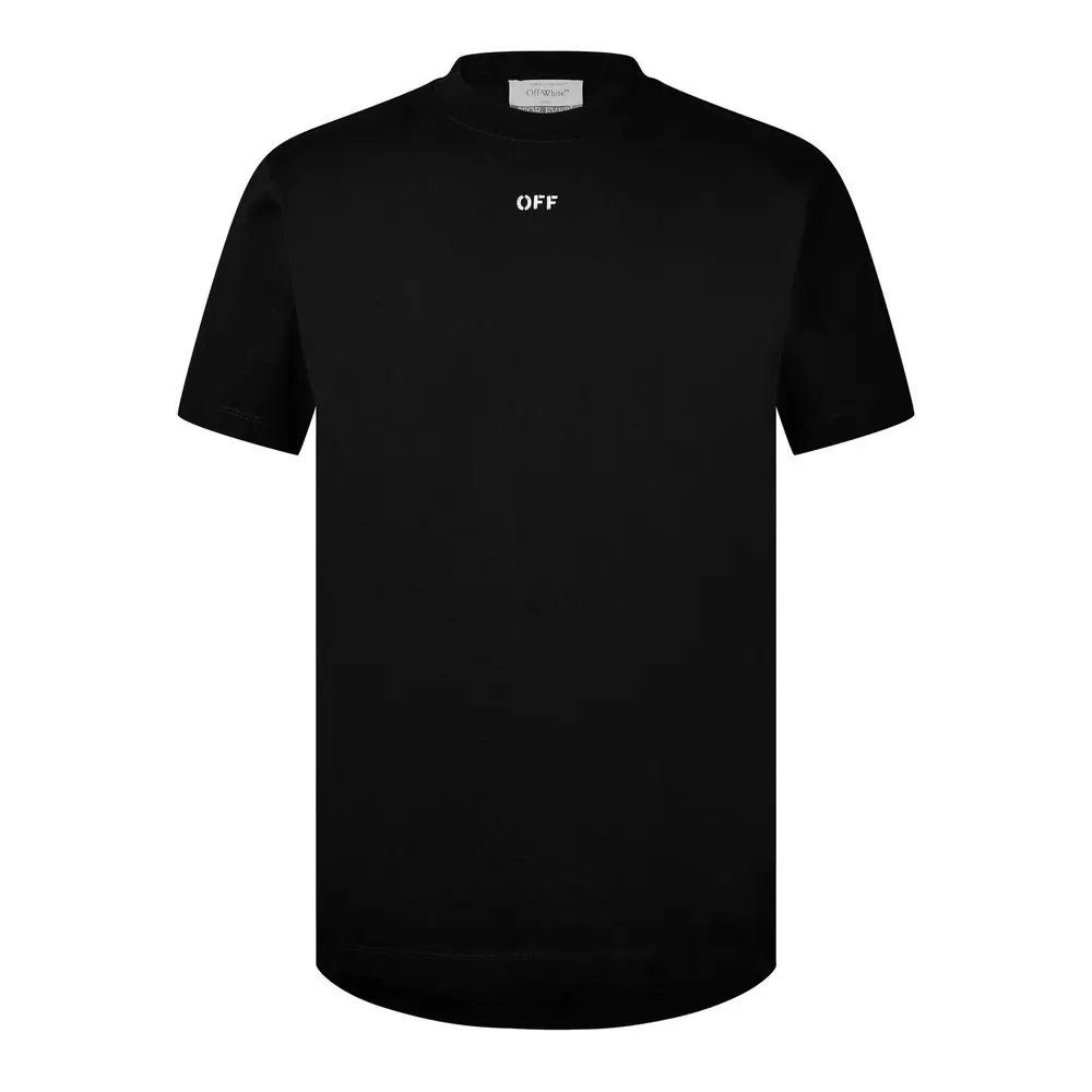 Off White Men's Stamp Skate Cotton Short Sleeve T-Shirt