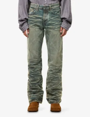 ACNE STUDIOS 2010 Straight-Leg Denim Jeans detail 3