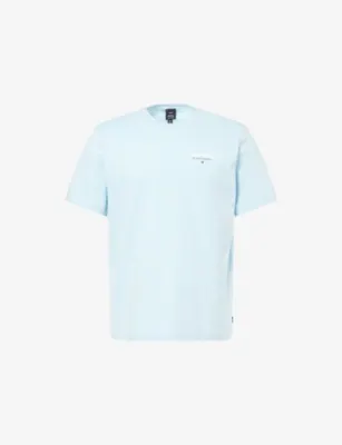 FINISTERRE Letterpress Logo-Print Cotton T-Shirt - GALACTIC detail 2
