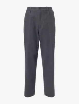 CRAIG GREEN Uniform Brushed Wool Trousers in GREY – Mens | Trousers & shorts | Casual