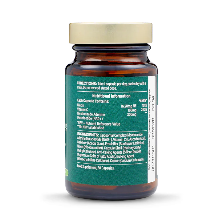 For Him Liposomal NAD+ 300mg 30 Capsules detail 2