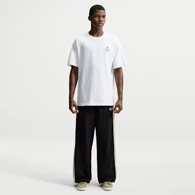 Nike Club Men's Tracksuit Bottoms - Black/Sand Drift/Sand Drift