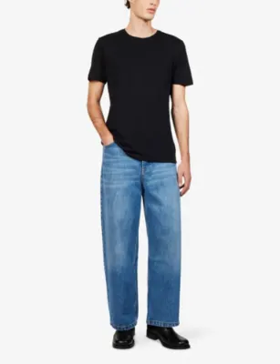 PAIGE Sorden Crew-Neck Cotton T-Shirt detail 2