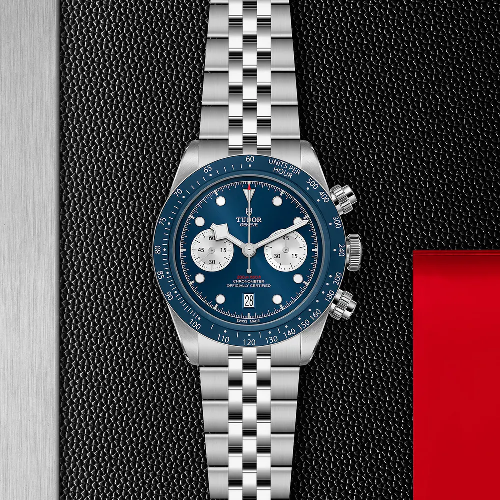 TUDOR Black Bay Chrono Boutique Edition 41mm steel case in Blue, additional product view 3