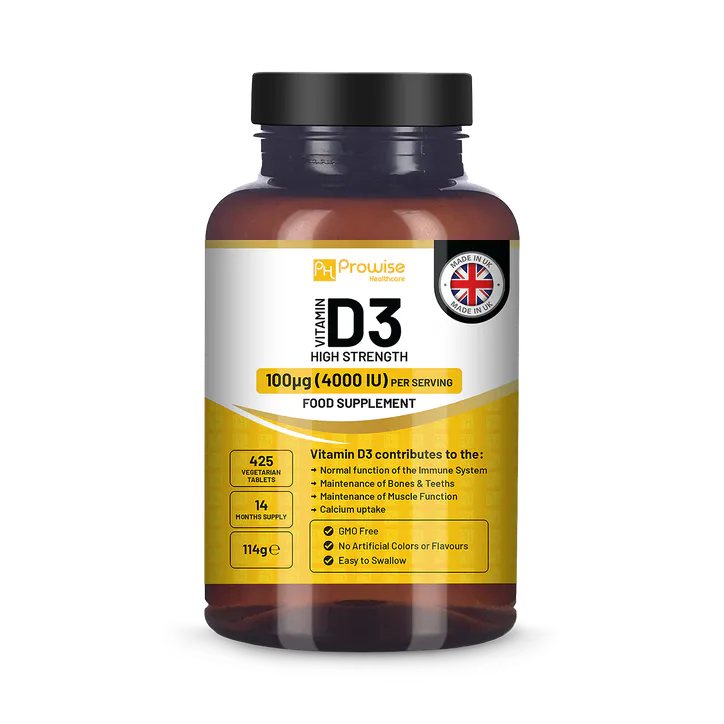 Prowise Healthcare Vitamin D3 4000 IU High Strength I 425 Vegetarian Tablets