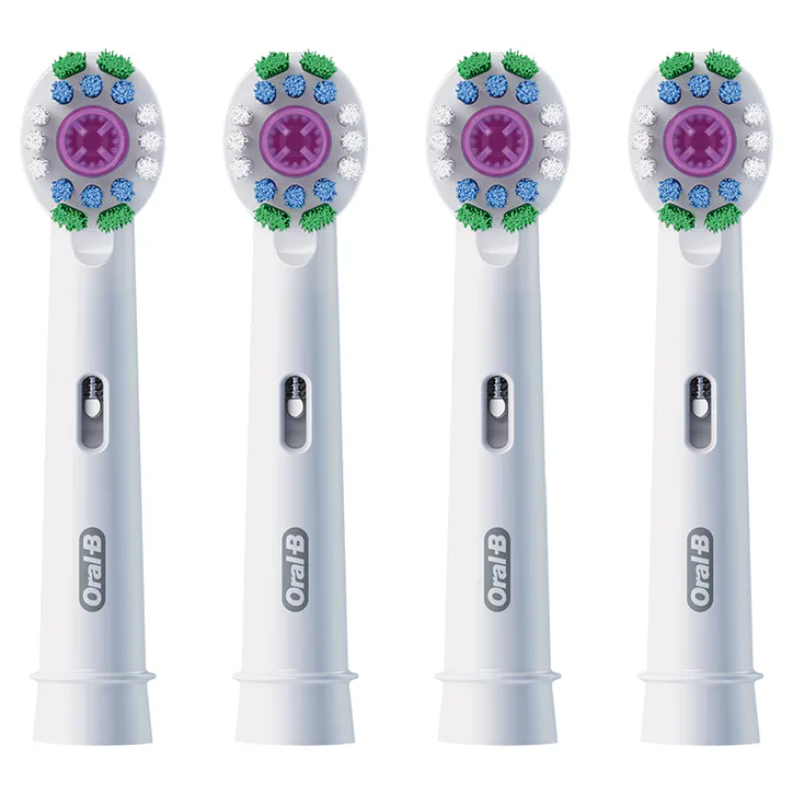 ORAL-B Pro 3D White Toothbrush Heads, 4 Counts detail 3