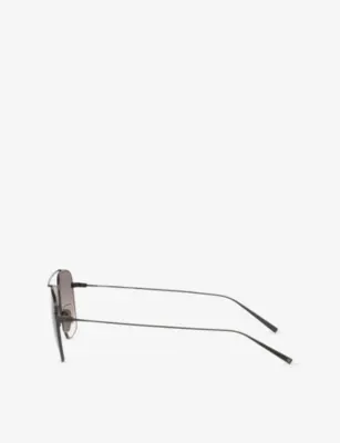 DITA D4000497 Square-Frame Metal Sunglasses detail 2
