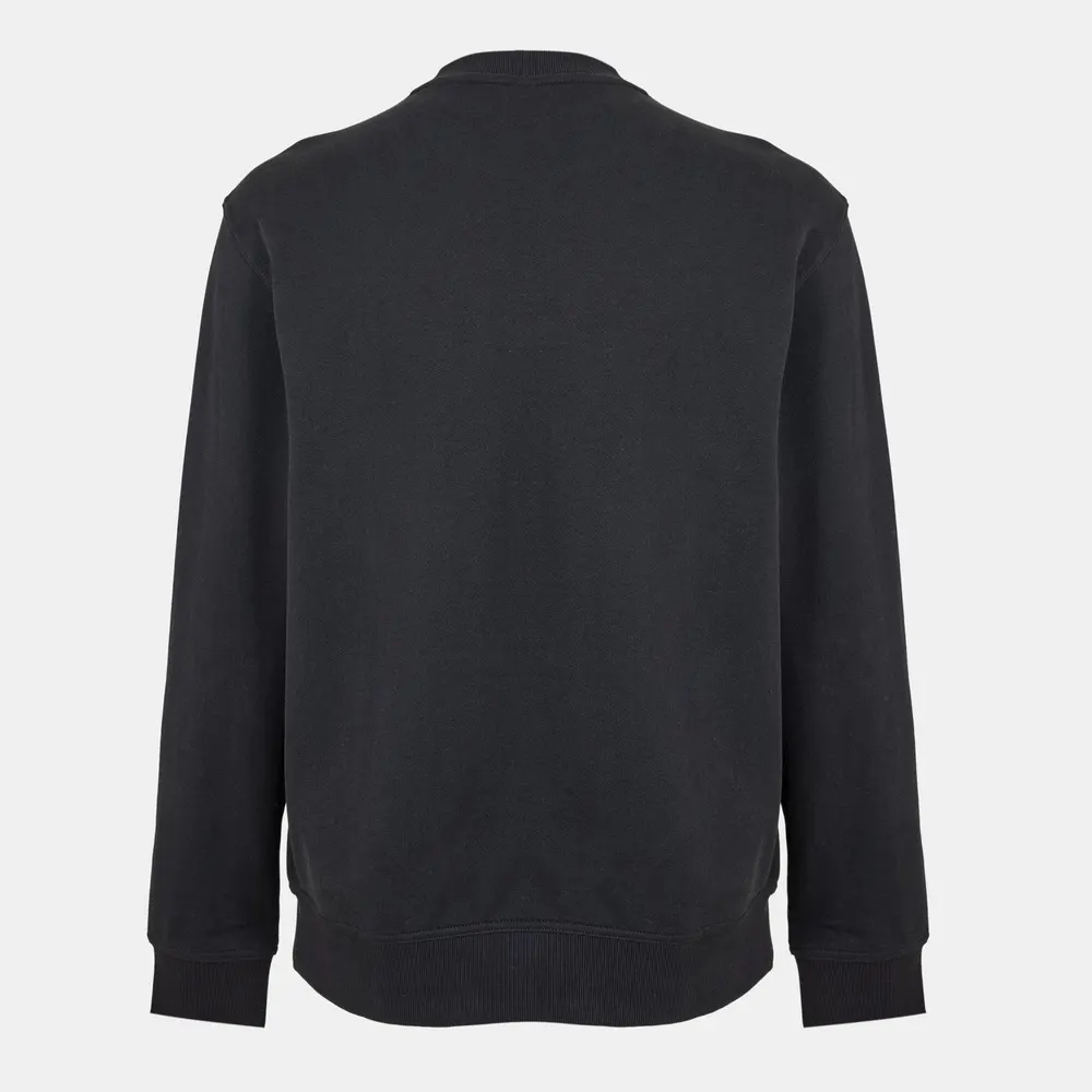 Boss Men's WeSmallcrew Orange Crew Sweatshirt detail 2