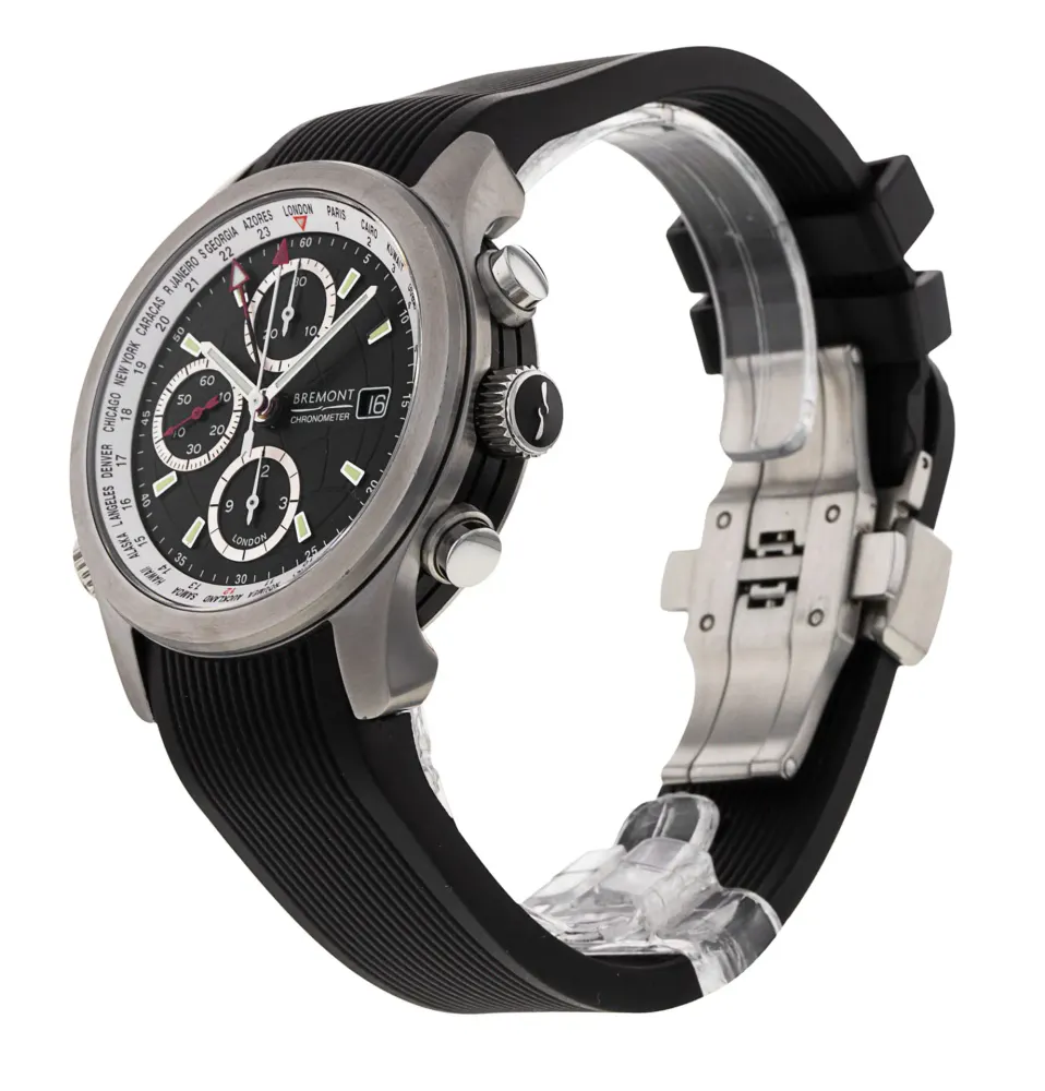 Bremont World Timer Automatic ALT1-WT/BK — 2015 — Very good in Black Baton, additional product view 2