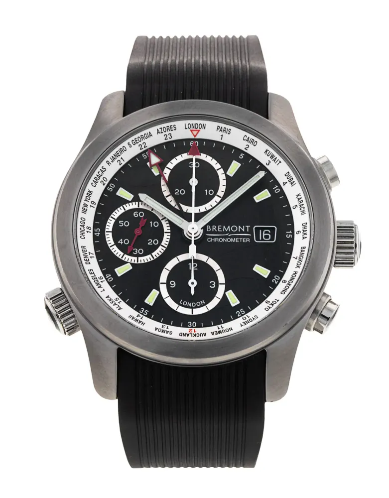 Bremont World Timer Automatic ALT1-WT/BK — 2015 — Very good in Black Baton – Pre-owned watches
