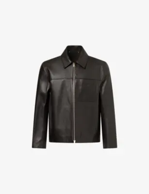 PAUL SMITH Straight-Fit Leather Jacket
