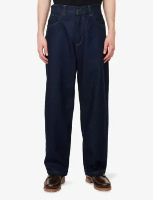 CARHARTT WIP Brandon Straight-Leg Cotton Denim Jeans detail 3