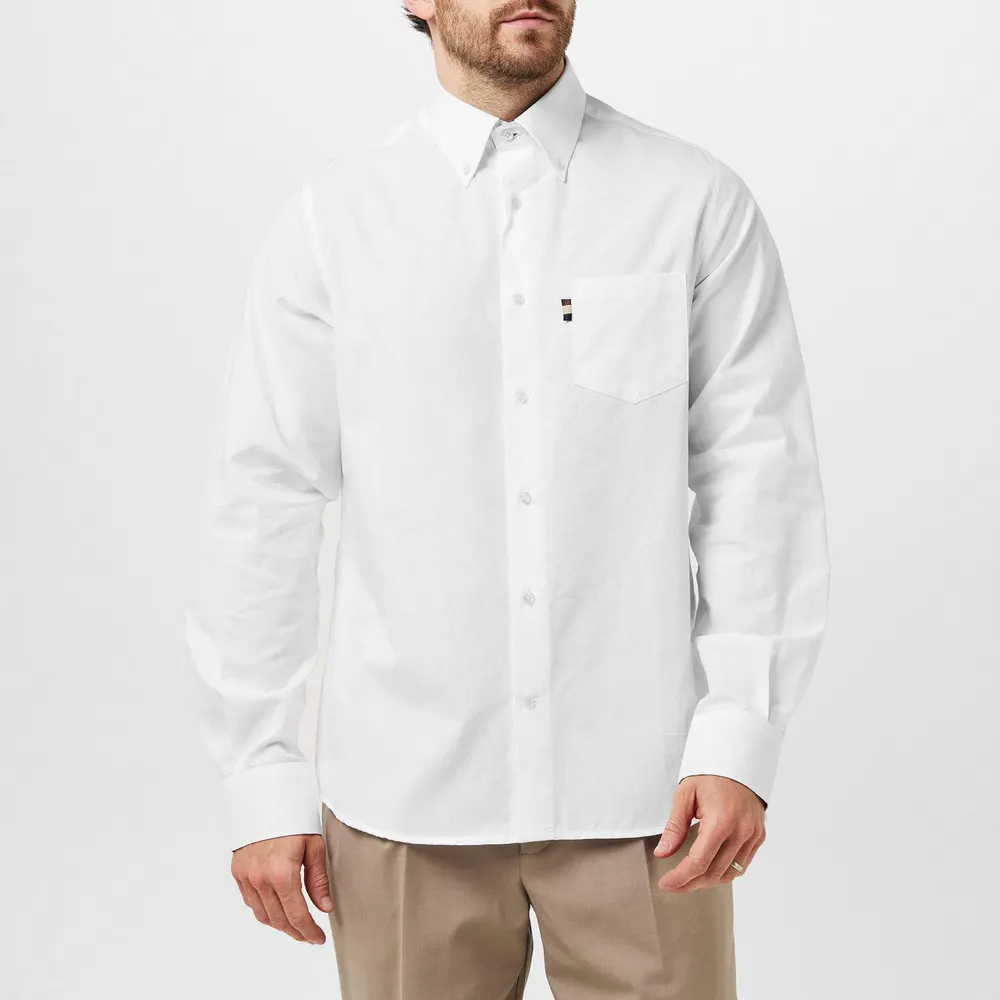 Aquascutum Men's Long Sleeve Tailored Fit Shirt detail 3