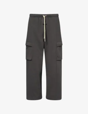 FEAR OF GOD ESSENTIALS Cargo Patch-Pocket Cotton-Jersey Jogging Bottoms