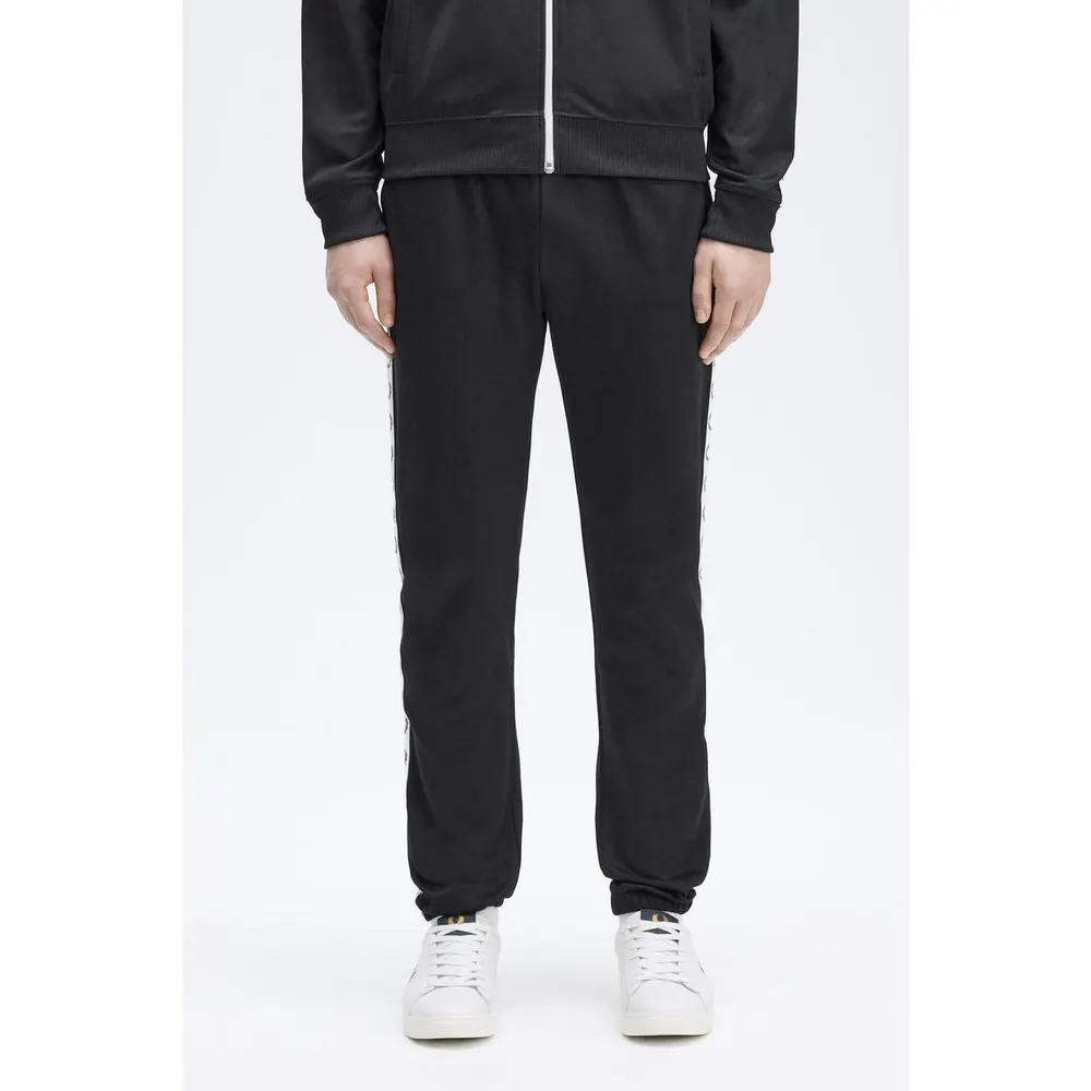 Fred Perry Men's Taped Poly Tracksuits detail 3