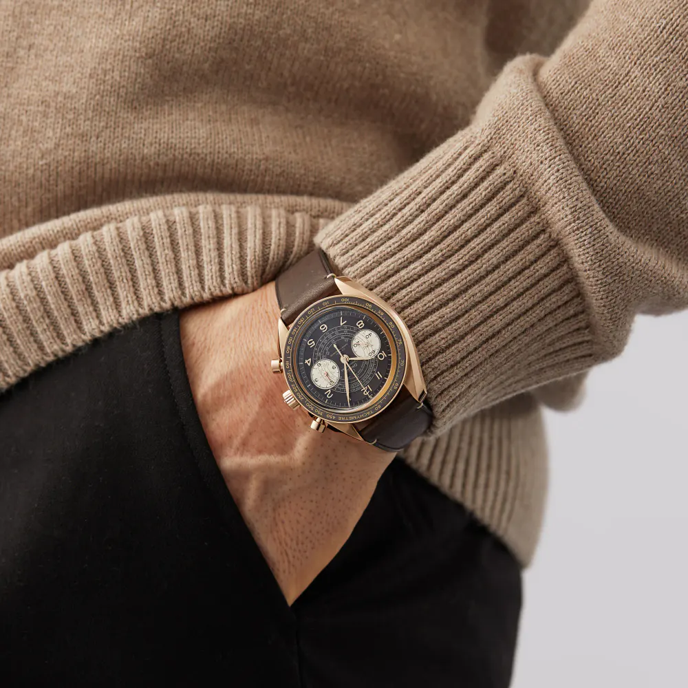 Omega Speedmaster Chronoscope Co-Axial Master Chronometer Chronograph 43 MM in Brown, additional product view 3