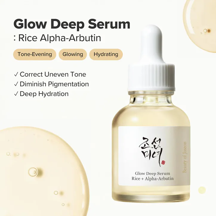 BEAUTY OF JOSEON Glow Deep Serum : Rice + Alpha Arbutin 30 ml, additional product view 3