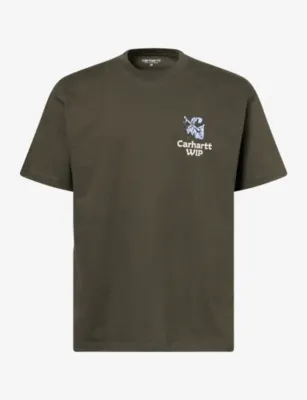 CARHARTT WIP Grape Picker Graphic-Print Cotton T-Shirt