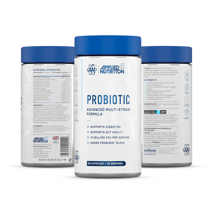 Applied Nutrition Probiotic - Advanced Multi -Strain Formula - 60 Capsules detail 2
