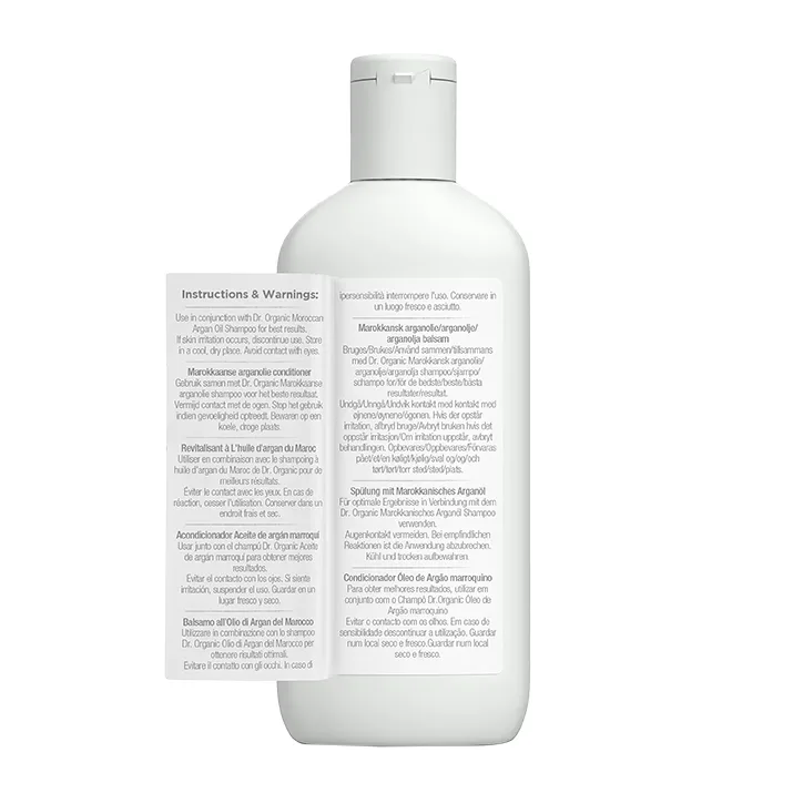 Dr Organic Moroccan Argan Oil Conditioner 265ml detail 3