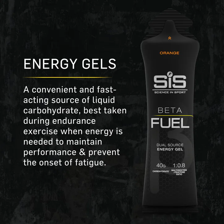 SIS (SCIENCE IN SPORT) SiS Beta Fuel Energy Gel Orange 40g detail 2
