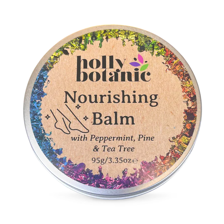 Holly Botanic Natural Nourishing Body Balm | Peppermint & Tea Tree | 95g detail 2