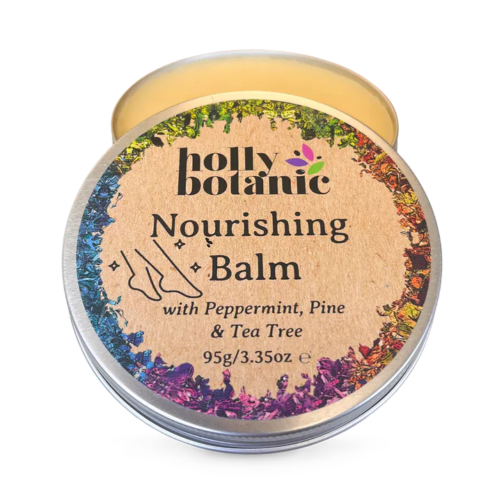 Holly Botanic Natural Nourishing Body Balm | Peppermint & Tea Tree | 95g