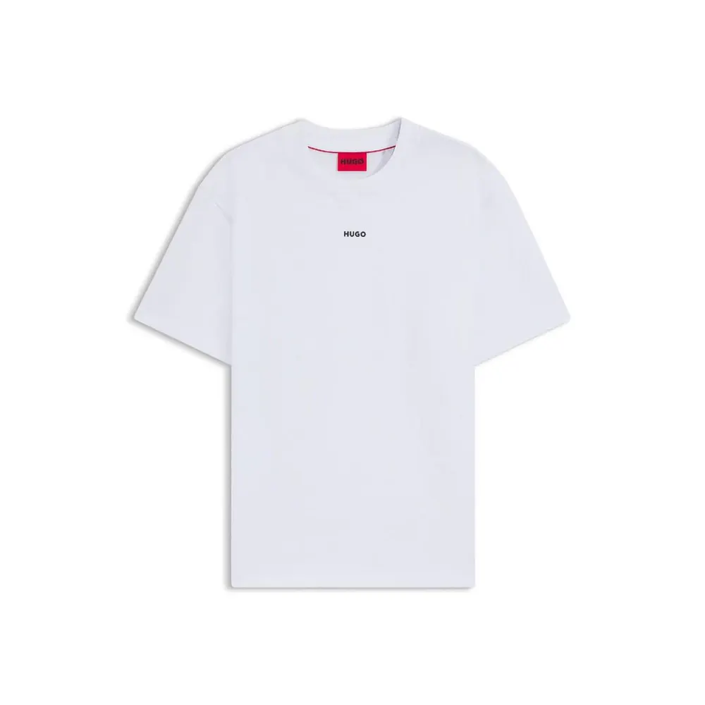 Hugo Dapolino Logo Print T-Shirt detail 3