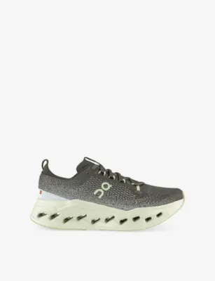 ON Cloudsurfer Max Mesh Trainers - EUR 41 / 7 UK MEN in OLIVE SEEDLING – Mens | Trainers | Lace up trainers