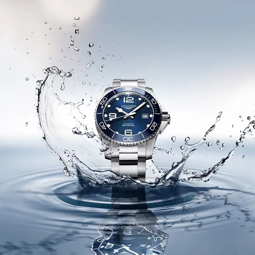 Longines HydroConquest Blue Dial 41mm Automatic Diving Mens Watch in Blue, additional product view 2