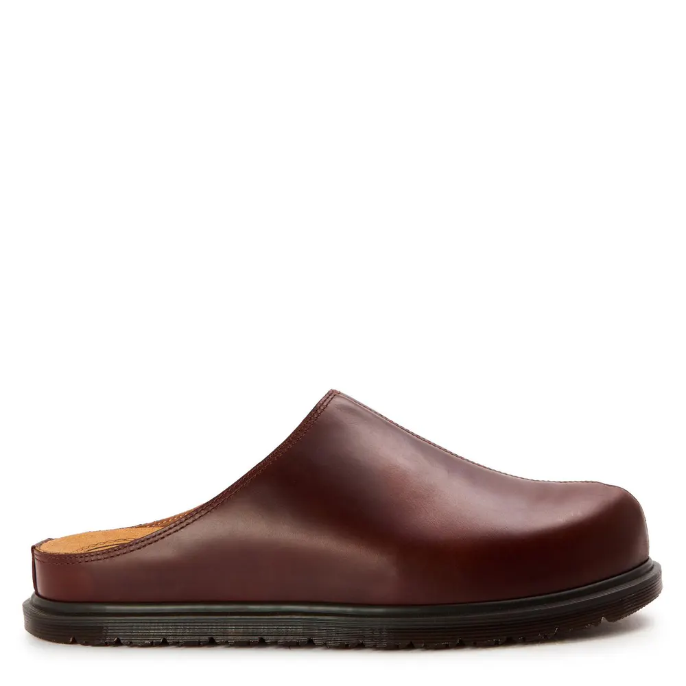 Dr Martens Men's San Flat Mules in Butterscotch – Footwear