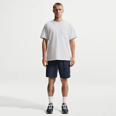 Nike Sportswear Club Men's Knit Shorts - Obsidian/White