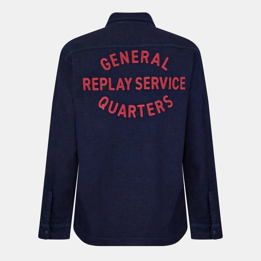 Replay Men's Service Overshirt detail 2