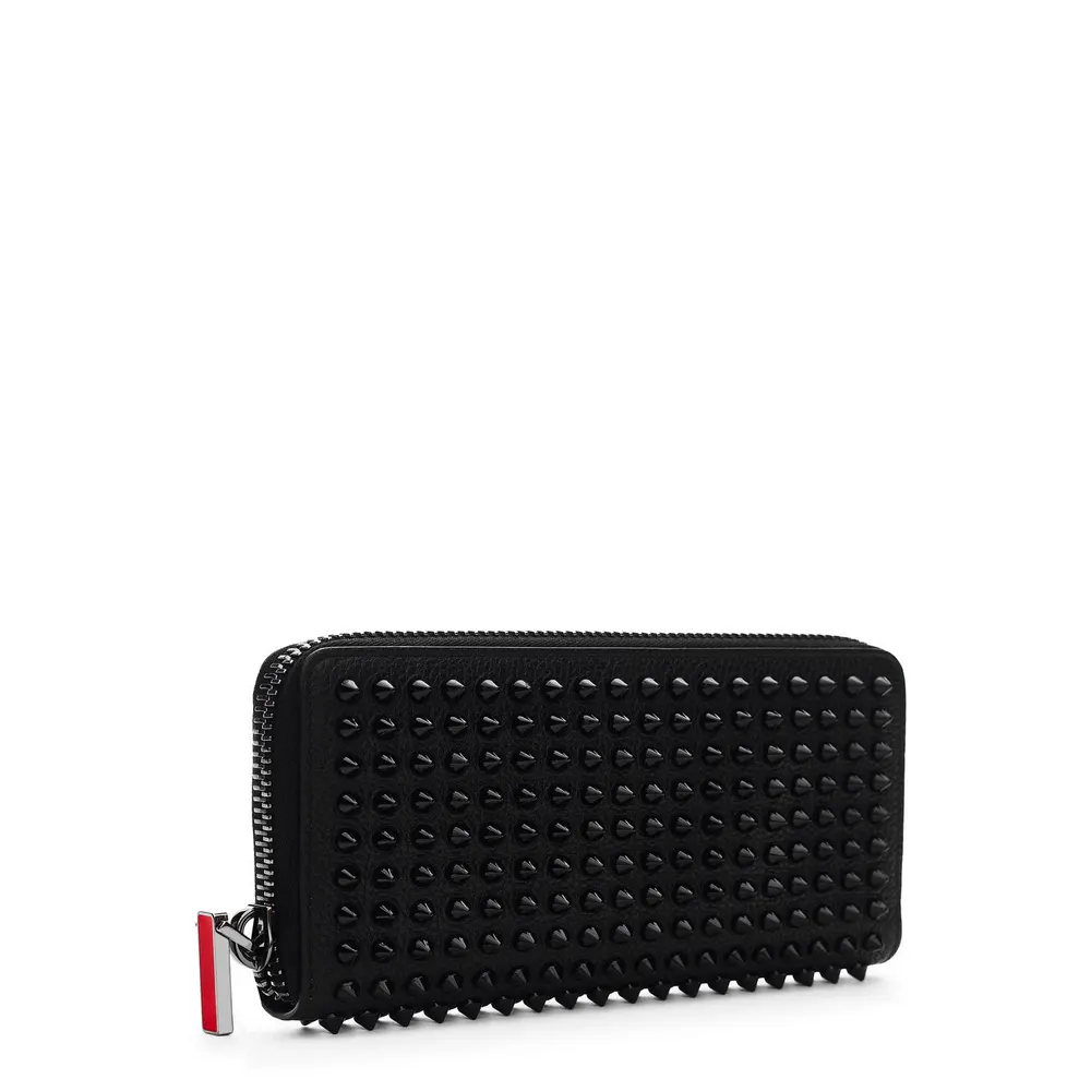 Christian Louboutin Men's Embellished Cotton Spike Purse detail 3