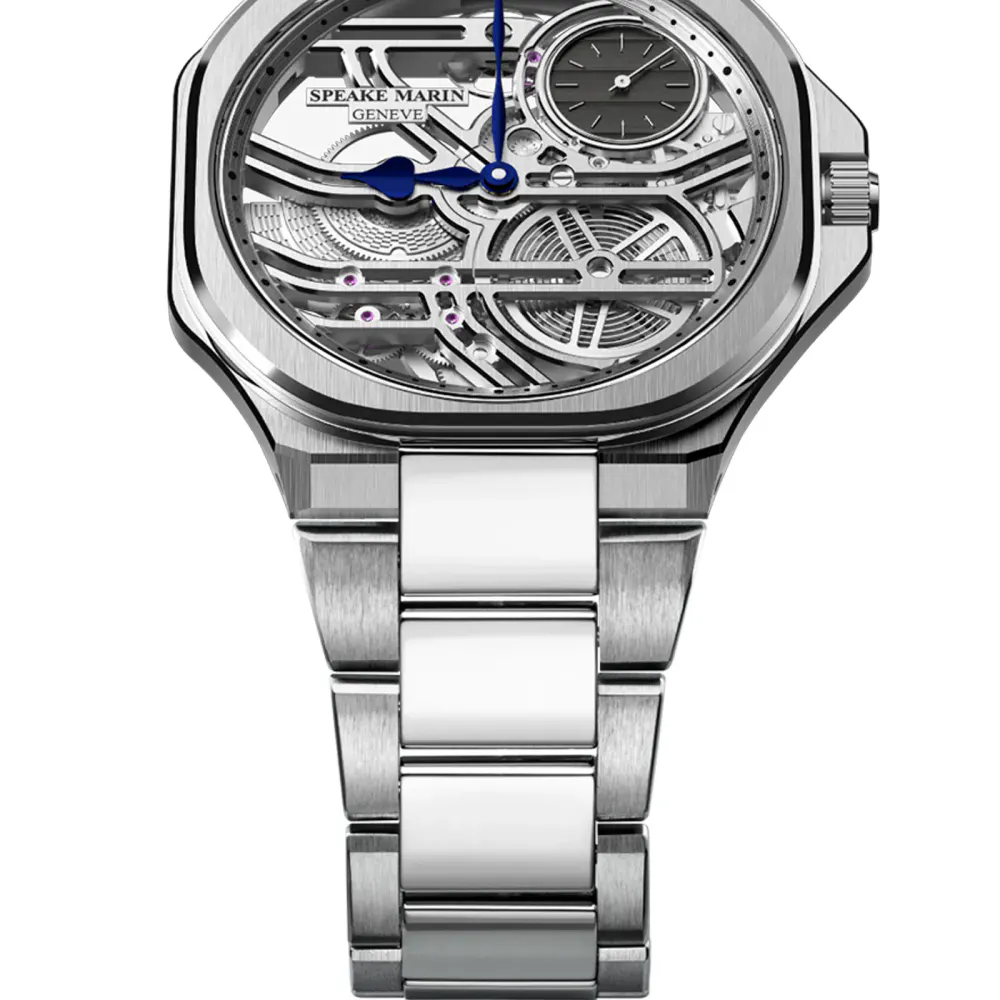 Speake-Marin Ripples 40.5mm Mens Watch Skeleton in Skeleton, additional product view 2