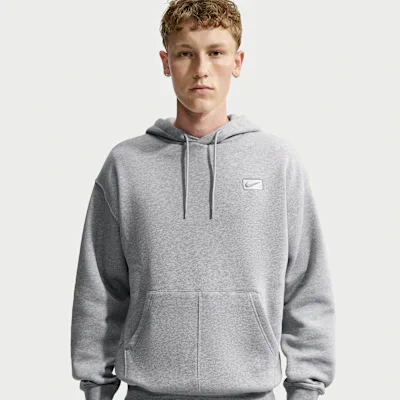 Nike Sportswear Men's Pullover Hoodie - Dark Grey Heather
