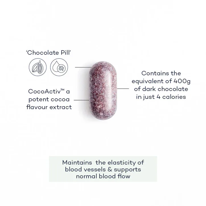 FutureYou Cambridge Blood Flow+ Cocoa Flavanols 28 Tablets, additional product view 3