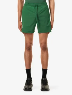 MALBON Performance Poly Tech Woven Shorts in EDEN, additional product view 3