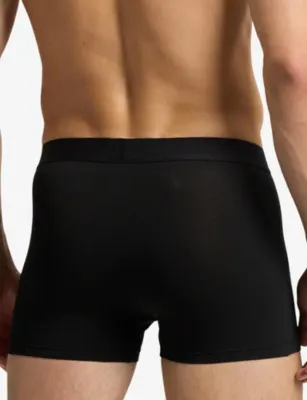 POLO RALPH LAUREN Branded Set of Three Cotton-Blend Trunks detail 3