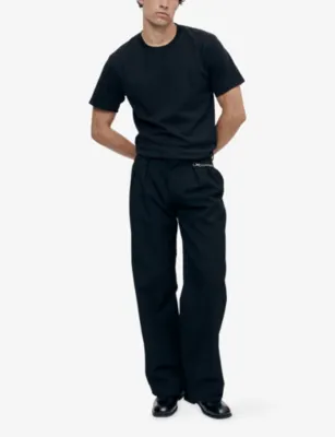 THE KOOPLES Crewneck Regular-Fit Short-Sleeve Cotton T-Shirt detail 2