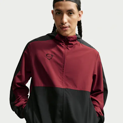 Nike Strike Men's Dri-FIT Football Woven Tracksuit Jacket - Team Red/Black/Black