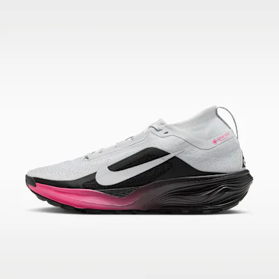 Nike ACG Pegasus Trail GORE-TEX Men's Waterproof Trail-Running Shoes - Pure Platinum/Black/Hyper Pink/Pure Platinum
